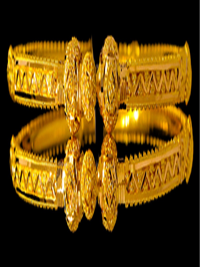 22K Gold Bangle Bracelets – SW13531